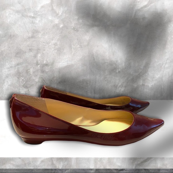 Ivanka Trump Shoes - Dark Red Ivanka Trump Flats Sz 7